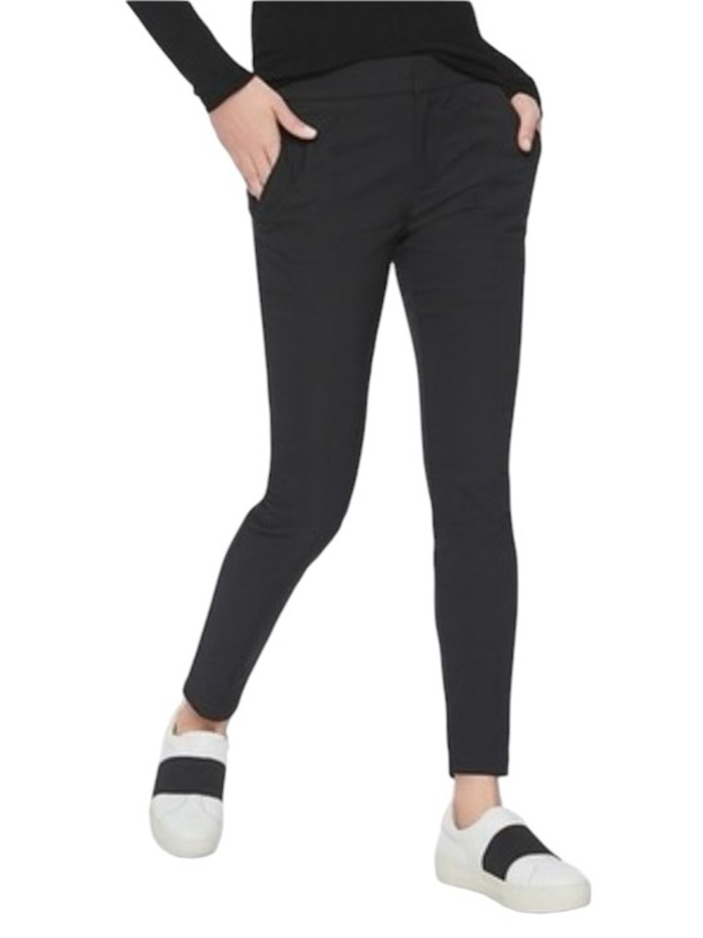 Athleta Wander Stash Blk Skinny Pant Stretch Women’s Size 0